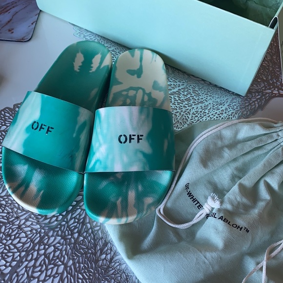 Auth Off-White Slides🎁💕 - Picture 2 of 9